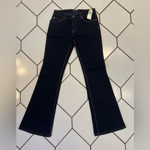 Earl Jean NWT womens dark denim jeans sz 29 boot cut